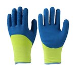 Warm Winter Safety Gloves Factory - OEM/ODM Custom Double Liner Polyester Acrylic Latex Coated Winter Gloves