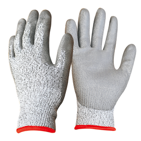 Cut Resistant PU Gloves Manufacturer - OEM/ODM Custom String Cotton Knitted Cut Resistant PU Gloves