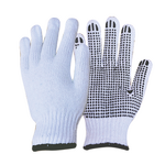 PVC Dotted Construction Gloves Factory - OEM/ODM Custom PVC Dotted Construction Cotton Safety Hand Gloves
