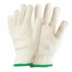 Construction White Cotton Gloves Factory - OEM/ODM Custom Cheap Construction White Cotton Knitted Hand Gloves
