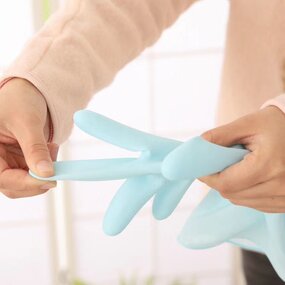 Waterproof Latex-Coated Gloves Manufacturer - OEM/ODM Custom Duty Nitrile Gloves Waterproof Latex-Coated for Food