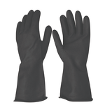 Industrial Protective Work Glove Manufacturer - OEM/ODM Custom Black Color Long-Sleeve Latex Industrial Glove