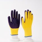 Yellow Nitirle Glove Factory - OEM/ODM Custom High Quality Yellow Nitirle Glove Polyester Nylon Liner