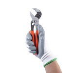 Nitrile Coated Gardening Gloves Manufacturer - Grey Finish for Industrial Work
