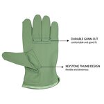 Fleece Lined Leather Work Gloves Factory - Protective Waterproof for Factory Use