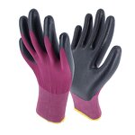 Nitrile Coated Work Gloves Supplier - Black Finish for Maintenance and Welding