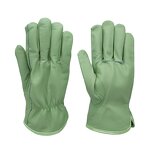 Fleece Lined Leather Work Gloves Factory - Protective Waterproof for Factory Use