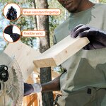 Nitrile Coated Work Gloves Manufacturer - Wear Resistant for Construction