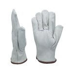 Leather Work Gloves Manufacturer - Protective Waterproof Fleece Lined for Driving