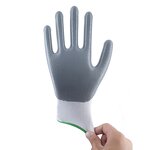 Nitrile Coated Gardening Gloves Manufacturer - Grey Finish for Industrial Work