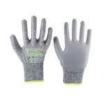 Cut Resistant PU Coated Gloves Supplier - ANSI Level-5 HPPE High Performance