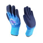 Winter Latex Coated Gloves Factory - Double-Layer Waterproof Warm Safety Gloves