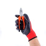 Nitrile Coated Work Gloves Supplier - Black Safety Gloves for Construction