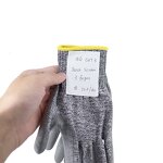 Cut Resistant PU Coated Gloves Supplier - ANSI Level-5 HPPE High Performance