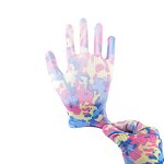 PU Coated Work Gloves Factory - Anti-Slip Polyester Lining Knitted Gloves