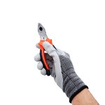 Latex Foam Coated Gloves Factory - Green Slip Resistant Waterproof Work Gloves