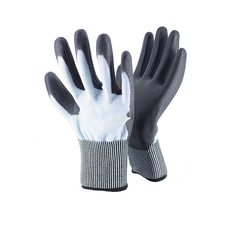 Cut Resistant PU Coated Gloves Manufacturer - Level 5 HPPE Glass Proof Anti Cut