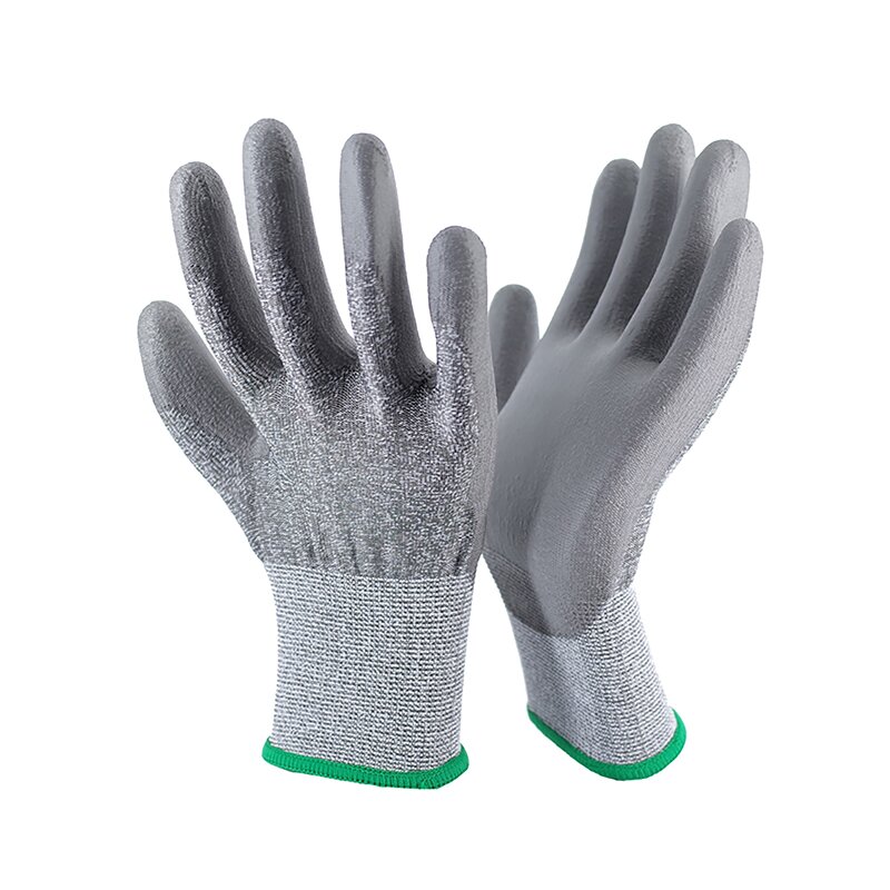 HPPE Anti Cut Safety Gloves Factory - Level 5 Protection Polyurethane Glove
