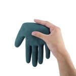 Latex Coated Gloves Manufacturer - Dark Green Gloves for Summer Industrial Work