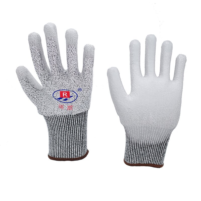 Cut Resistant PU Coated Gloves Manufacturer - Level 5 Anti Cut Construction Safety