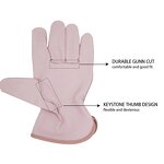 Goatskin Work Gloves Factory - Cheap Mining Safety Gloves for Construction