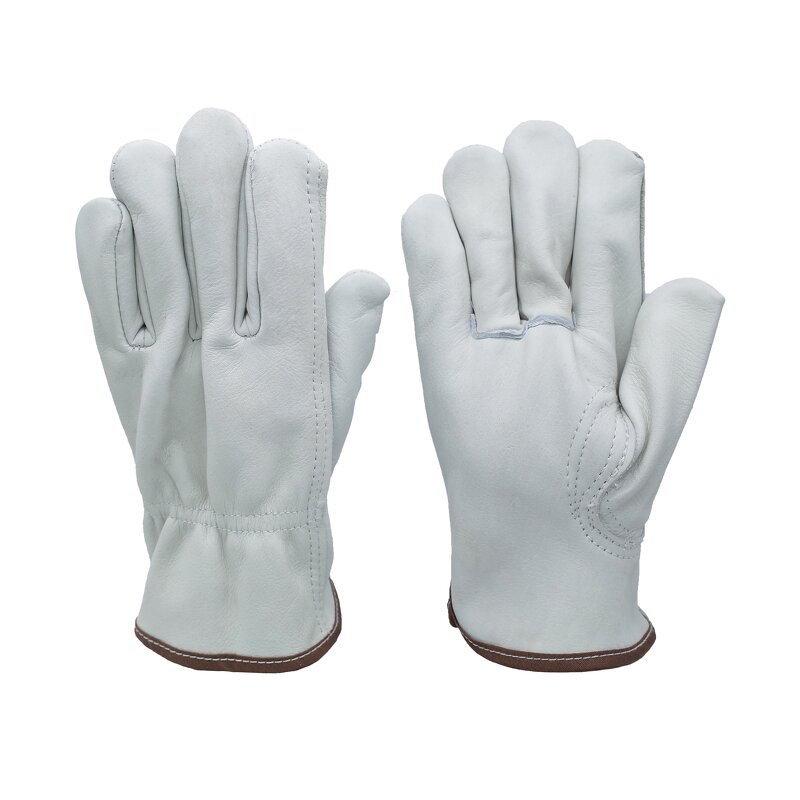 Leather Work Gloves Manufacturer - Protective Waterproof Fleece Lined for Driving
