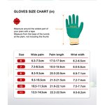 Latex Coated Work Gloves Supplier - Yellow Polyester-Cotton Blue Latex Crinkle