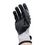 TPR Impact Gloves Supplier - Oilfield Anti Slip Cut Resistant Safety Gloves