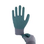 Latex Coated Gloves Manufacturer - Dark Green Gloves for Summer Industrial Work