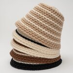 Bucket Hat Factory - Autumn Winter Knitted Fisherman Hat for Women