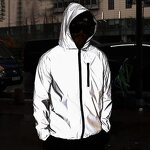 Jacket Supplier - New Streetwear Noctilucent Reflective Windbreaker Jacket
