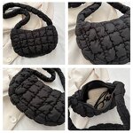 Puffer Bag Manufacturer - Women Large Padding Quilted Tote Underarm Cloud Bag