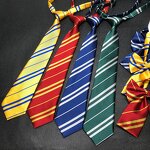 Necktie Supplier - Potter Cosplay Satin Tie Kids Child Size Halloween