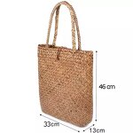 Straw Bag Manufacturer - Women Summer Large Tote Beach Casual Shoulder Bag