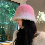 Bucket Hat Manufacturer - Winter Faux Rabbit Fur Fisherman Hat