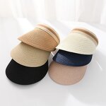 Sun Visor Manufacturer - Fashion Lady Wide Large Brim Female Summer Hat