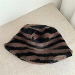 Bucket Hat Factory - Winter Fluffy Faux Fur Fisherman Plush Hat