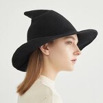 Witch Hat Factory - Women Witch Hat Christmas Halloween Knit Party Foldable