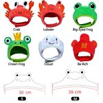 Pet Hat Manufacturer - Funny Hat for Cat Crab Frog Dress up Costume Headwear