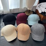 Baseball Cap Factory - New Equestrian Solid Color Knitted Hat for Women