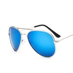 Kids Sunglasses Supplier - 2022 Classic Children Aviation Mirror Metal Frame
