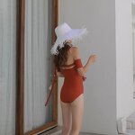 Straw Hat Factory - Women Tassel Straw Hat Wide Brim Foldable Summer