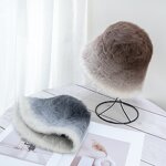 Bucket Hat Manufacturer - Winter Faux Rabbit Fur Fisherman Hat