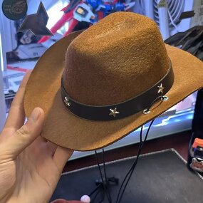 Pet Hat Supplier - Creative Mini Pet Dogs Western Cowboy Hat Star Cap