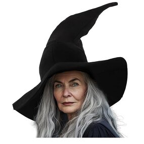 Witch Hat Manufacturer - Halloween Velvet Witch Hat for Cosplay Party
