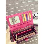 Wallet Manufacturer - Vintage Multi Card Slot Women PU Leather Wallet