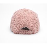 Baseball Cap Factory - Custom Unisex Winter Lamb Wool Suede Brim Hat