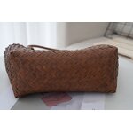 Tote Bag Supplier - Portable Imitation Bamboo Woven Large Capacity Bag