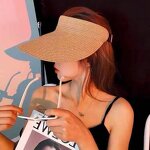 Sun Visor Manufacturer - Fashionable Wide Brim Roll-up Foldable Visor Hat