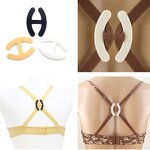 Bra Clip Supplier - 1000Pcs/pack Women Adjustable Clasp Strap Clip Holders